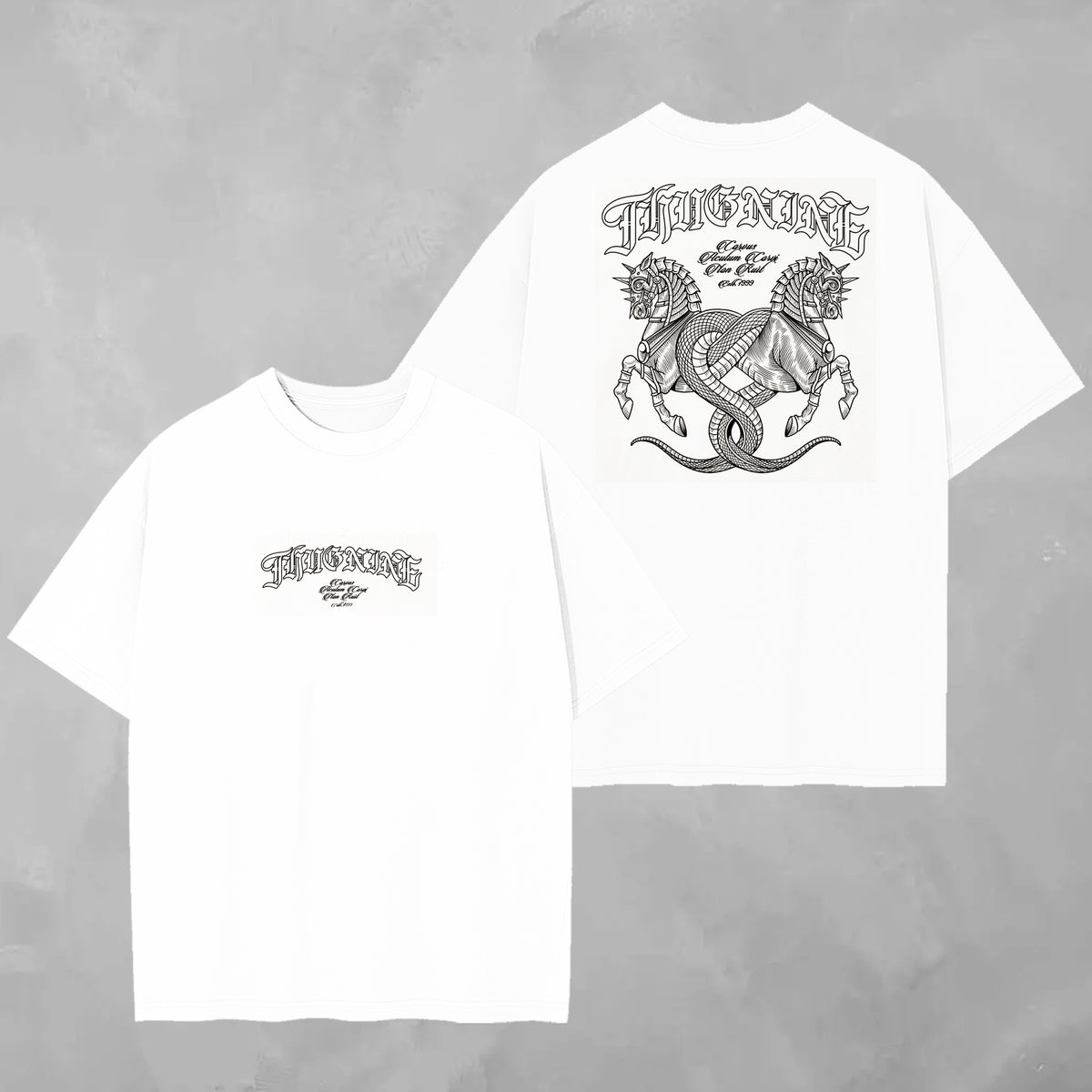 Camisa Thug Nine Horses