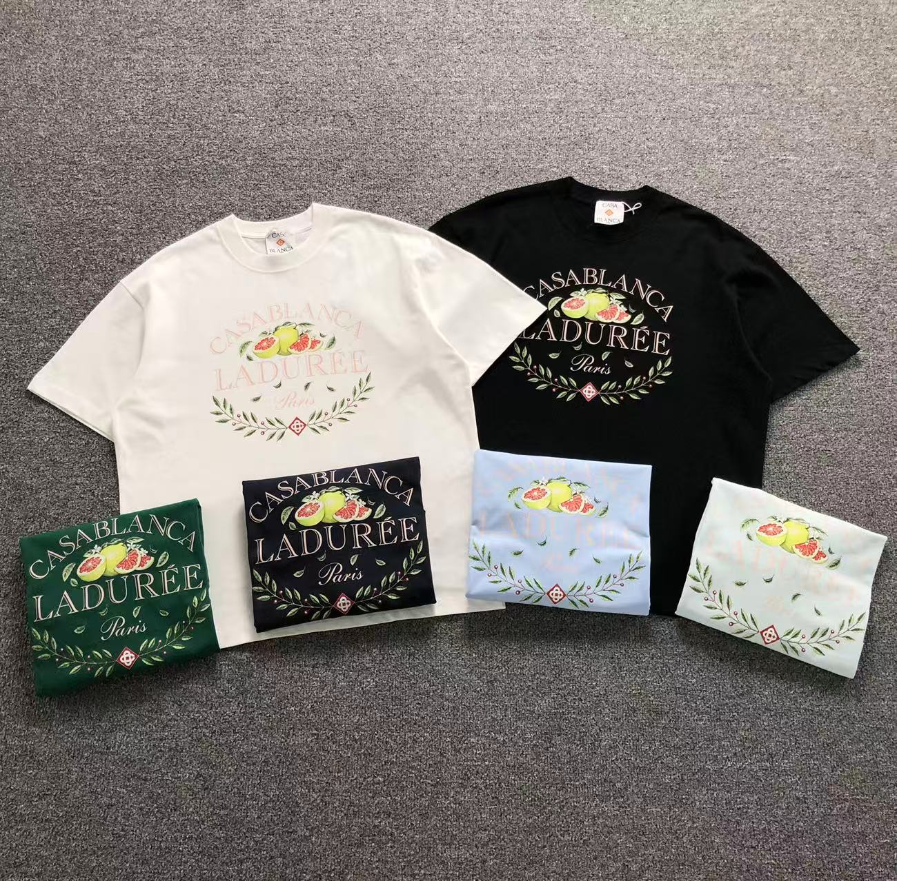 Camisa Casa Blanca Laduree Paris — frente