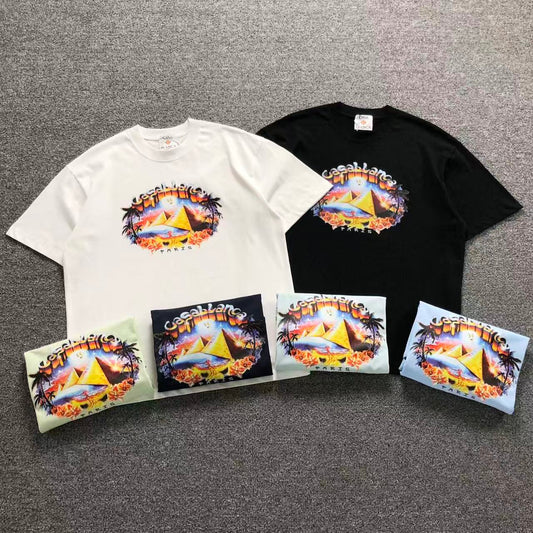 Camisa Casa Blanca Pyramids Paris — peito