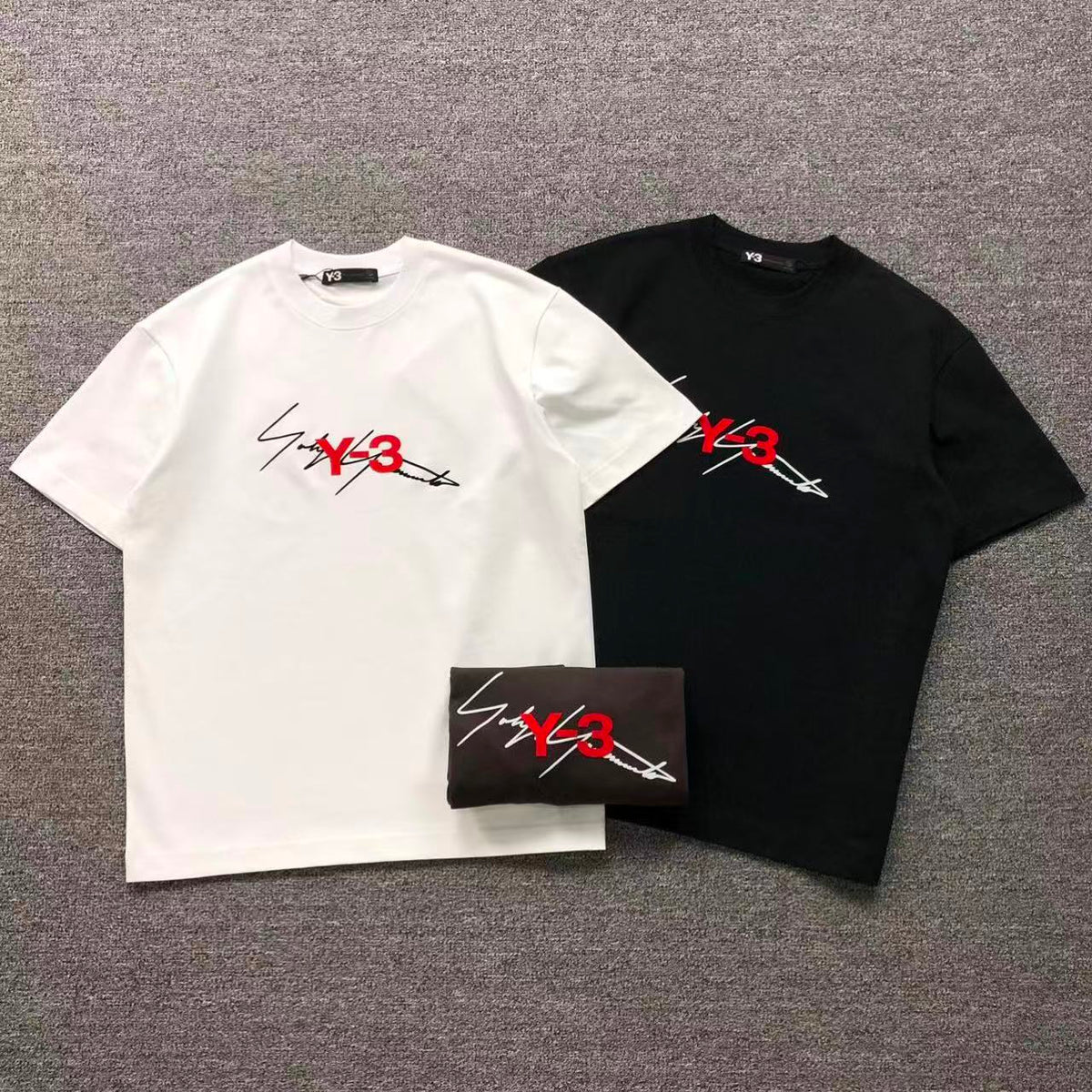 Camisa Y-3 Signature Script — frente