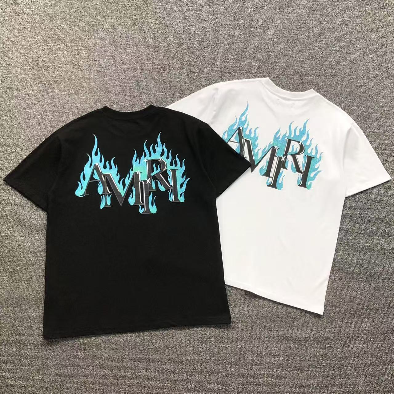 Camisa Amiri Flame Letters — costa