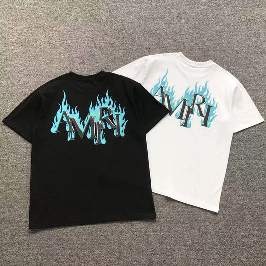Camisa Amiri Flame Letters — costa