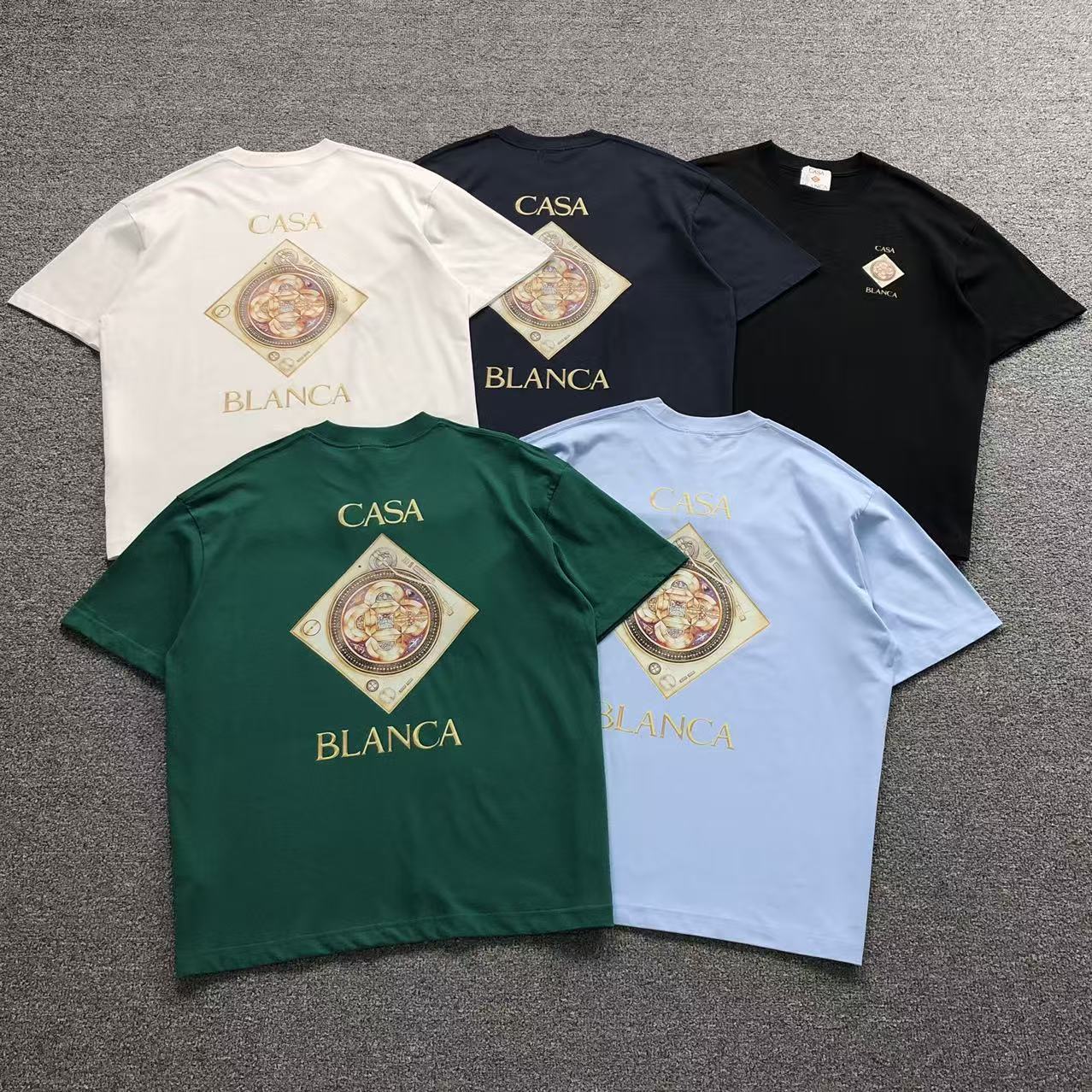 Camisa Casa Blanca Emblem Diamond — frente