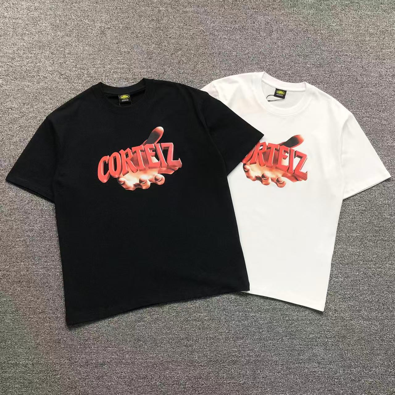Camisa Corteiz Hands Flame — frente