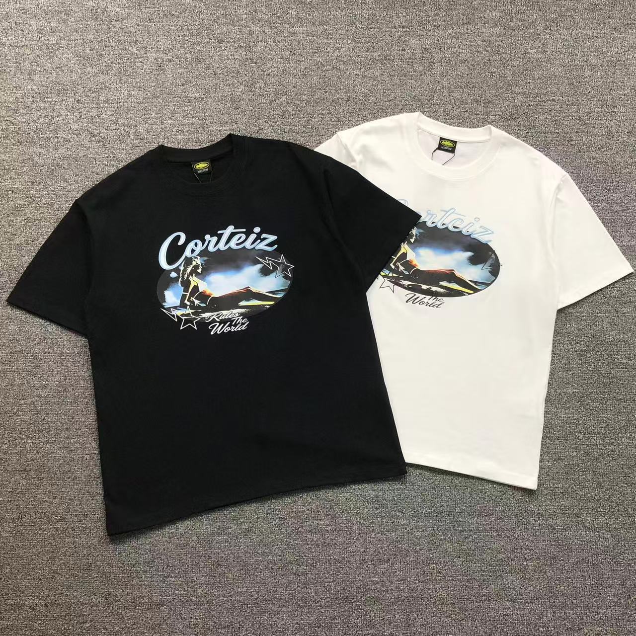 Camisa Corteiz Rule The World — frente