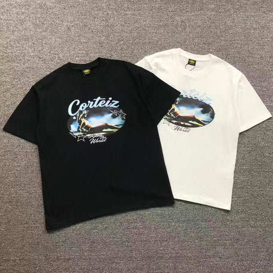Camisa Corteiz Rule The World — frente