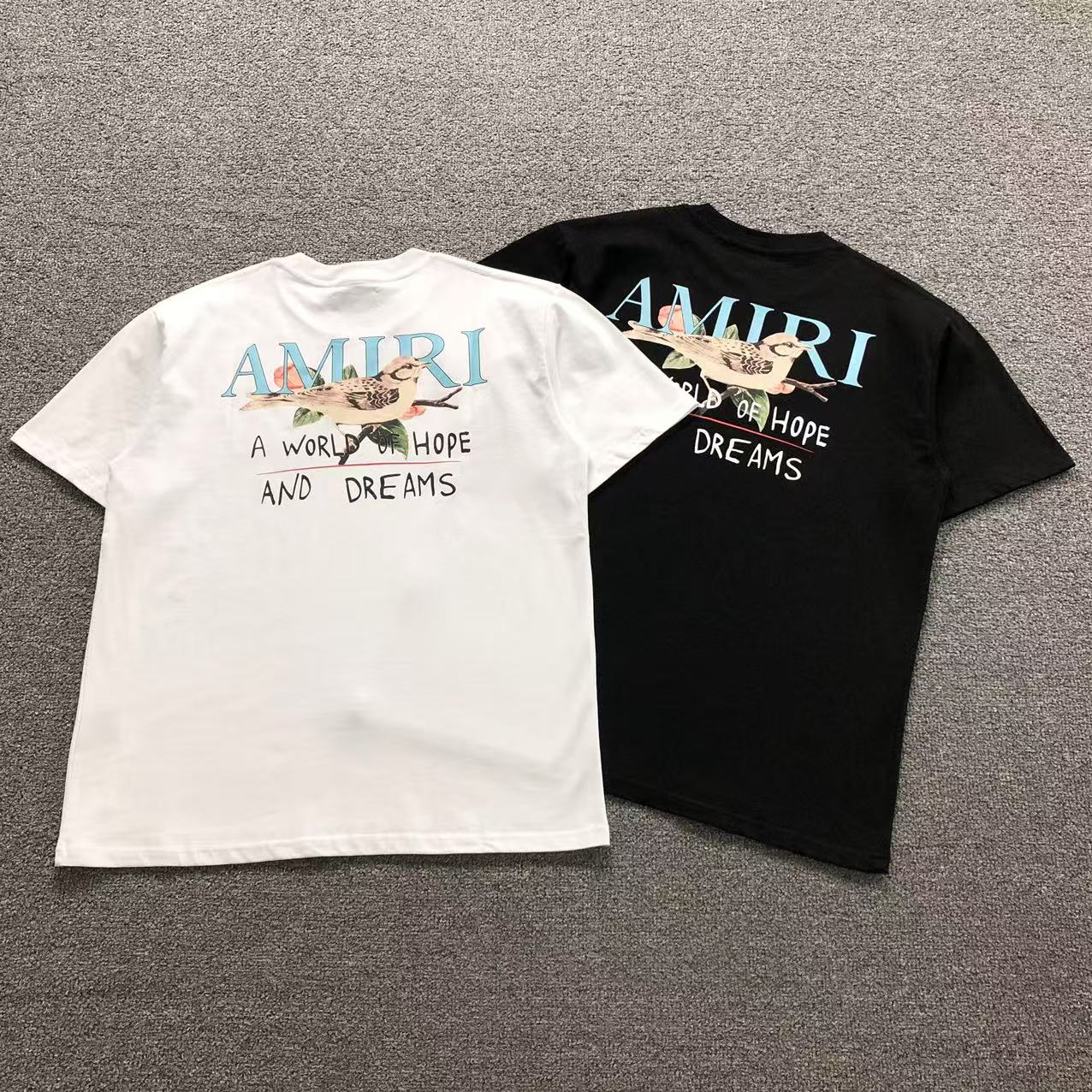 Camisa Amiri World of Hope Bird — costa