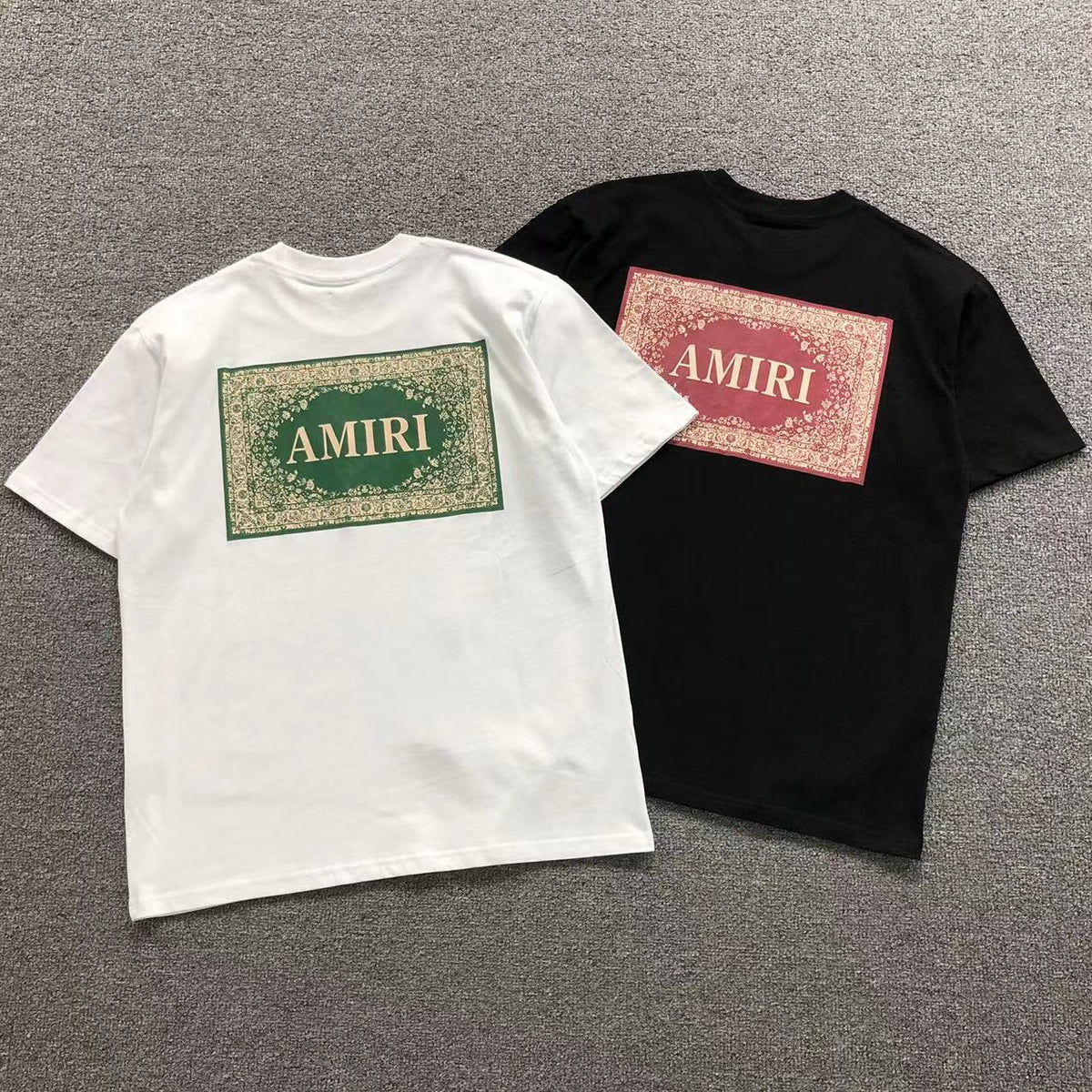 Camisa Amiri Bandana Frame — costa