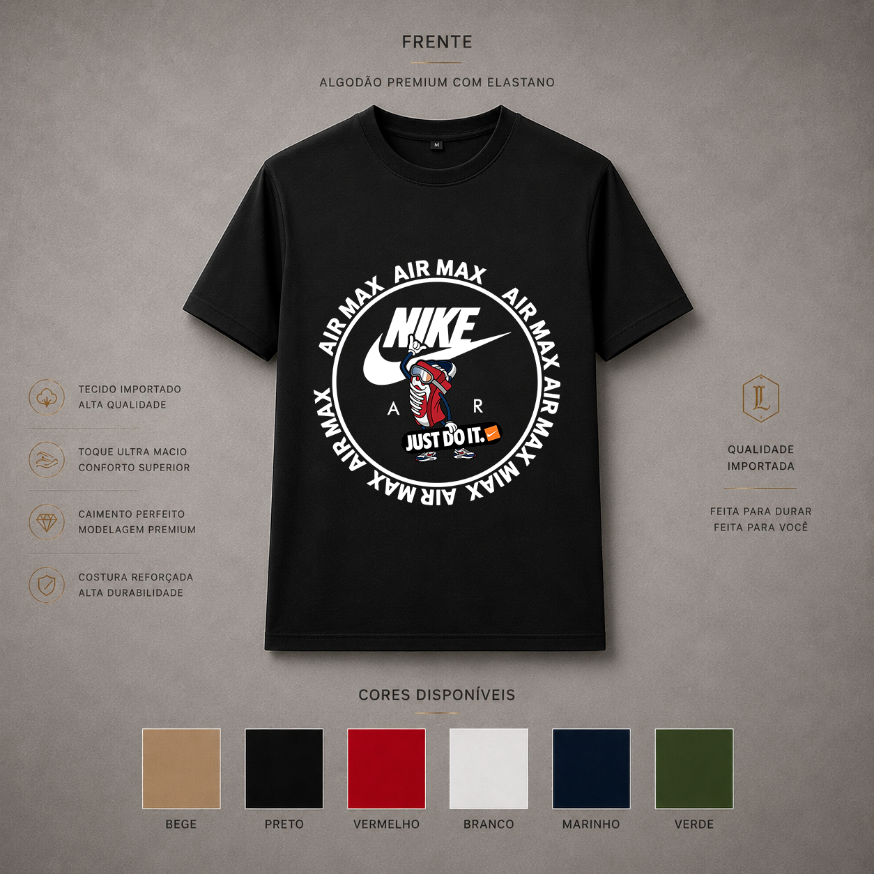 Camisa Importada Pima Nike Sports