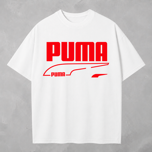 Camisa Puma Classic Logo Logotipo Puma Em Tipografia Bold — frente