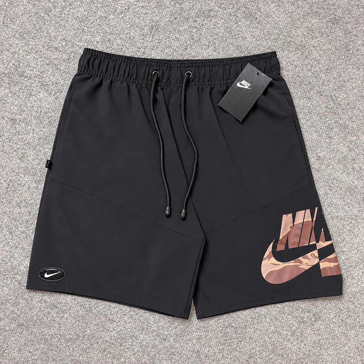 Short Premium Nike Camo Logo Preto