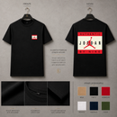 Camisa Importada Pima Nike Jordan Authentic Label - etiqueta Authentic Jordan em vermelho, branco e preto