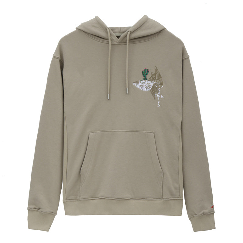 MOLETOM CANGURU Jordan Cactus Jack Wings — frente
