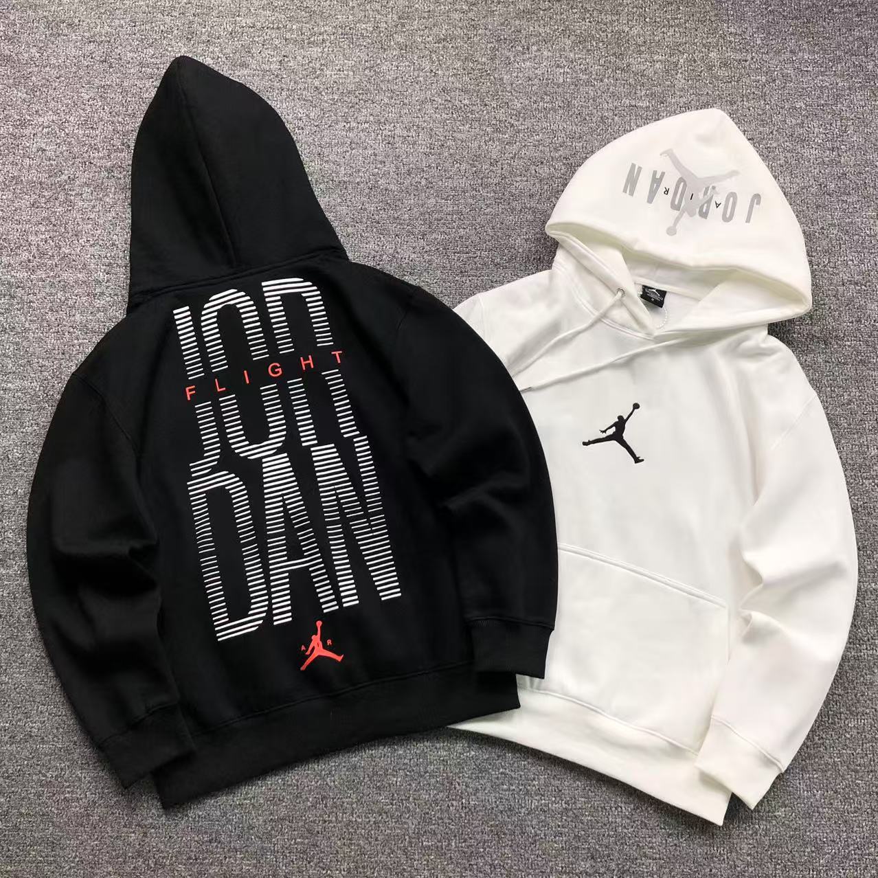 MOLETOM CANGURU Jordan Flight Jordan Stripes — frente