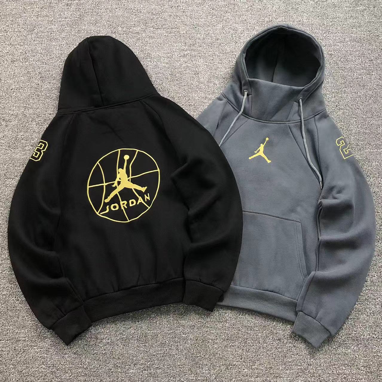 MOLETOM CANGURU Jordan Jumpman Basketball Core — frente