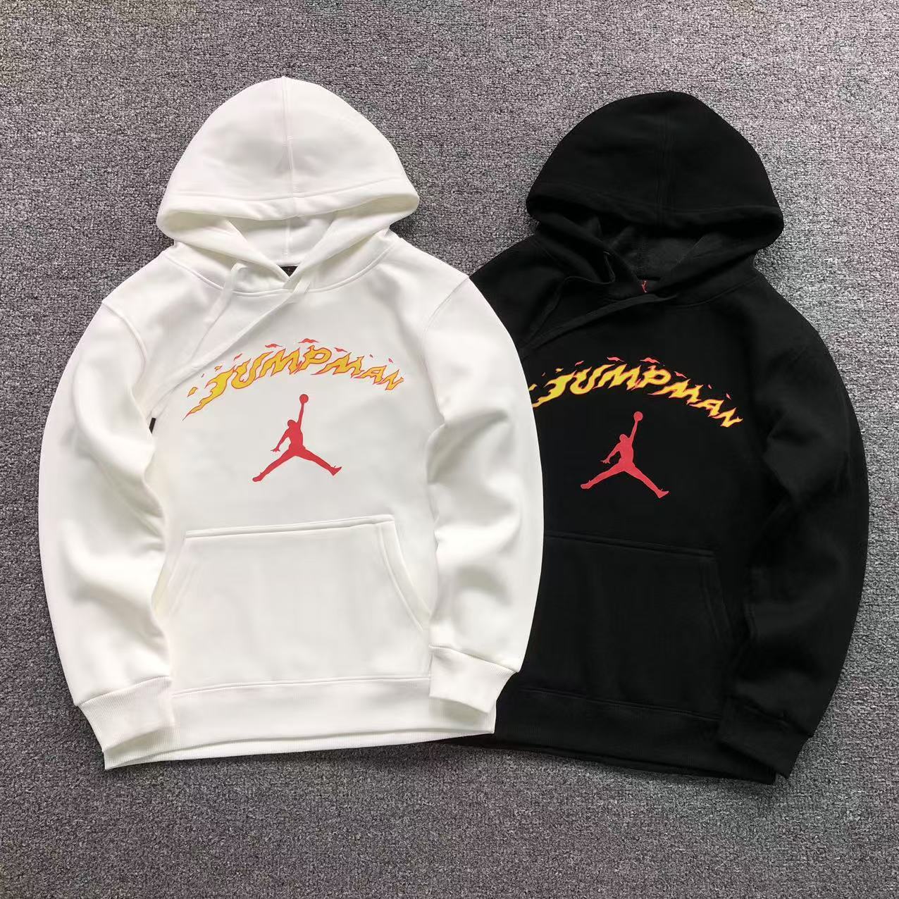 MOLETOM CANGURU Jordan Jumpman Flame — frente