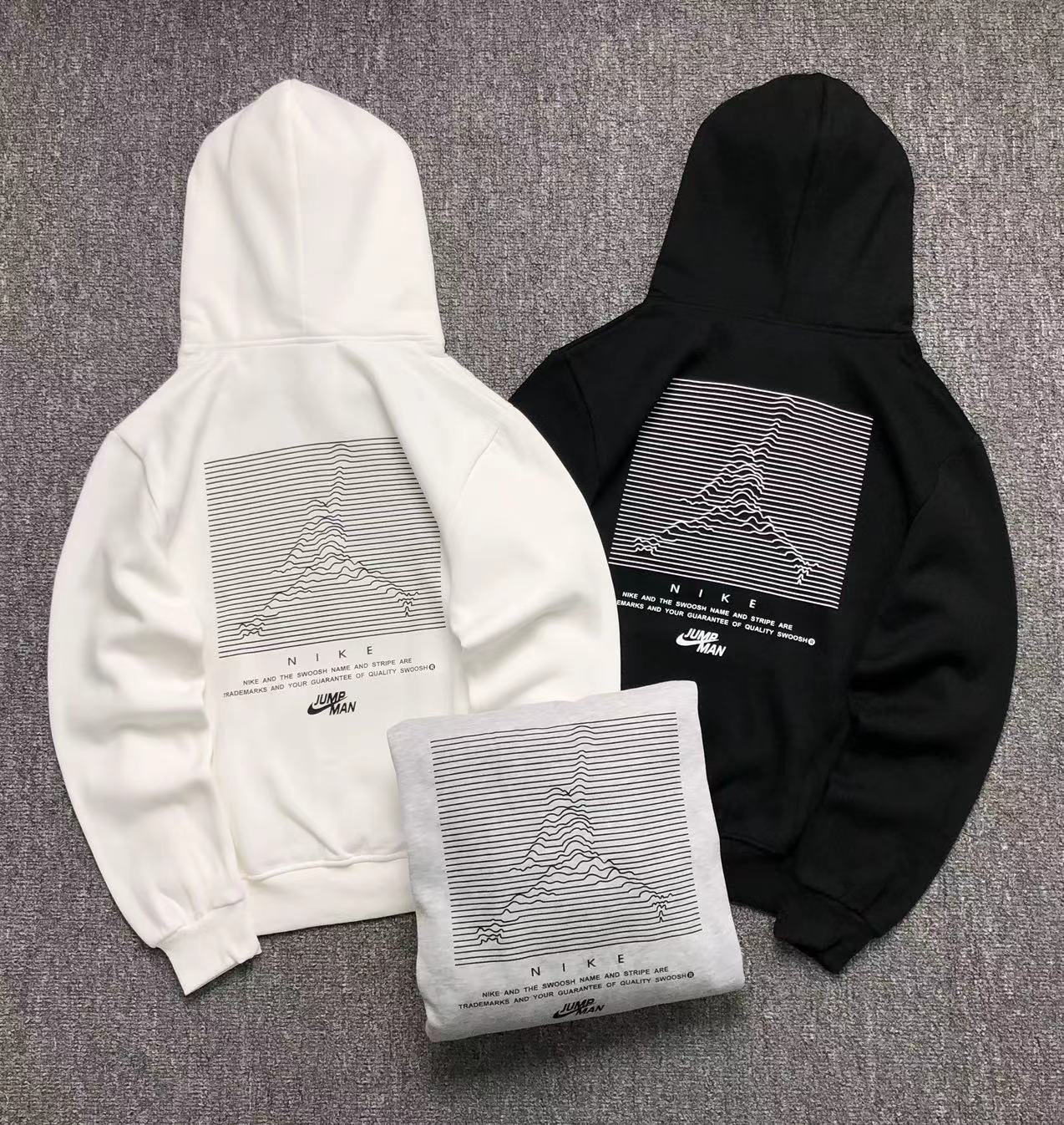 MOLETOM CANGURU Nike Jumpman Unknown Pleasures — costa