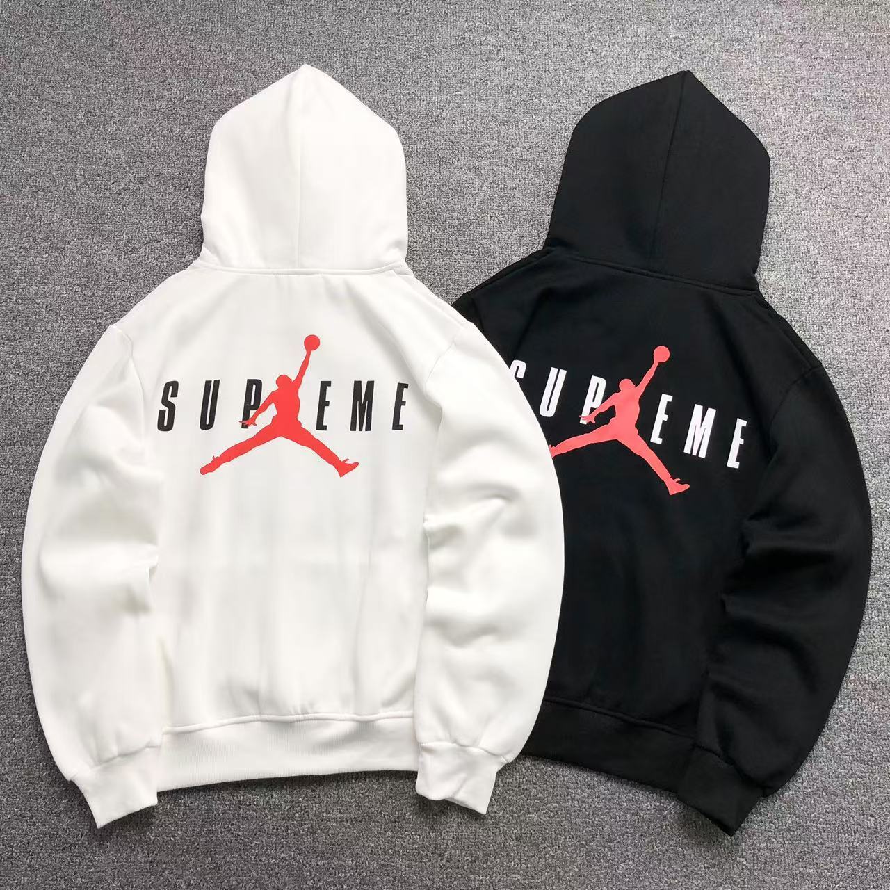 MOLETOM CANGURU Supreme Jumpman Split — costa