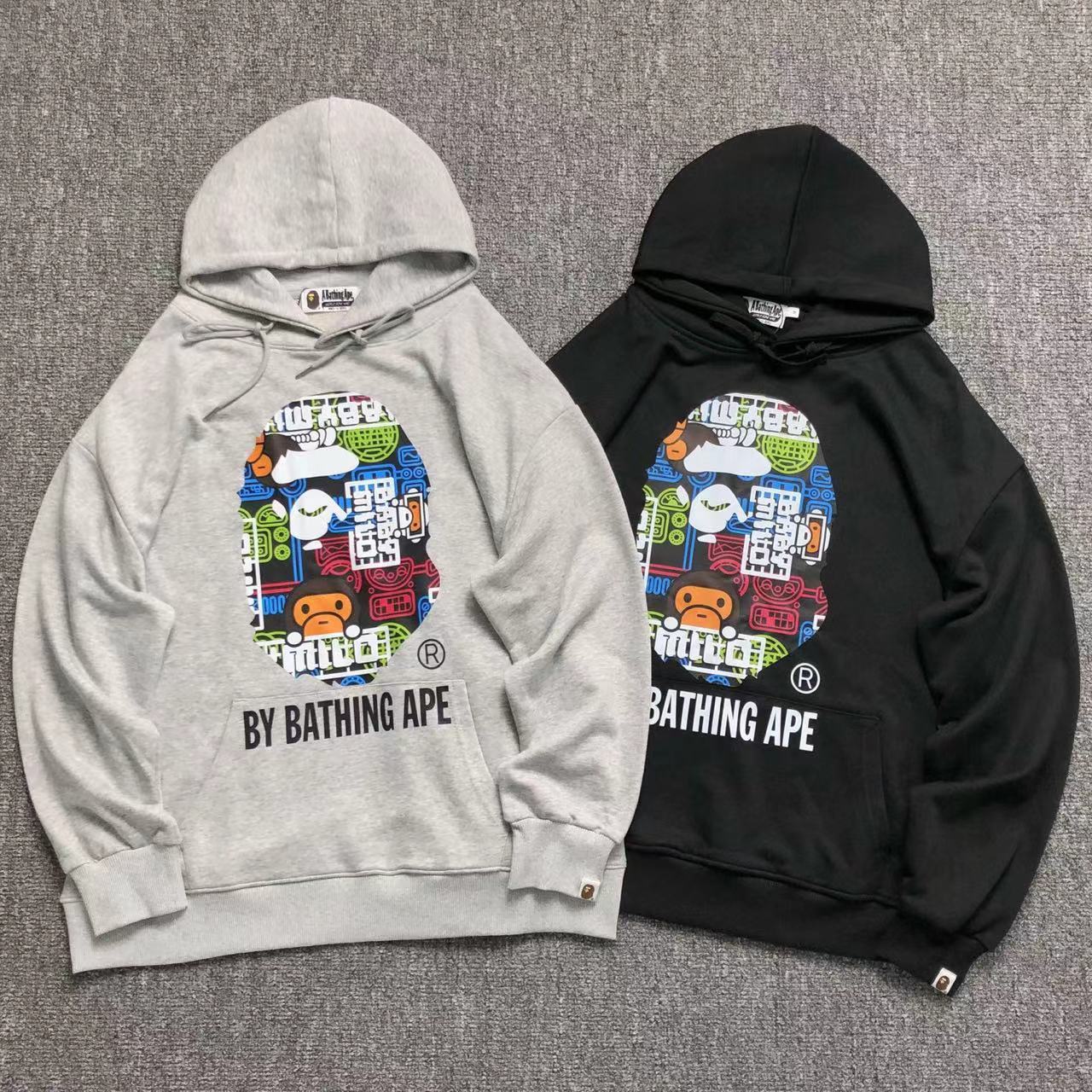 MOLETOM CANGURU Bape Ape Head Camo Prime — frente