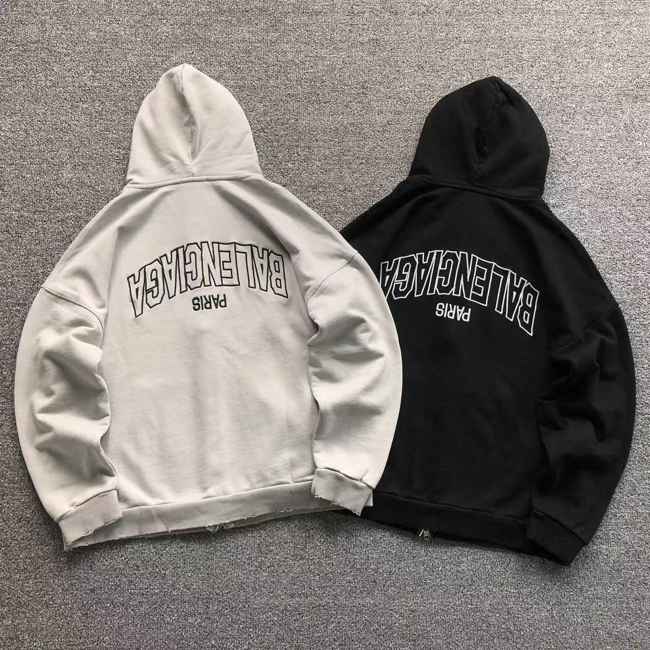 MOLETOM CANGURU Balenciaga Arch Paris — costa