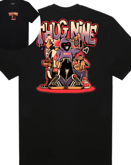 Camisa Thug Nine Rapper