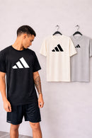 Camisa Dryfit Raglan Adidas 3 Listras