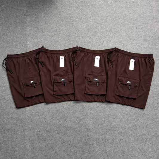 Short Premium Cargo Nike Foller Marrom
