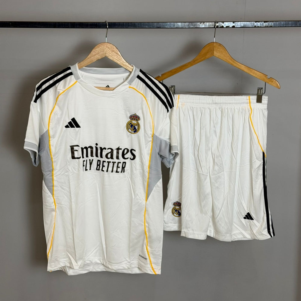 Conjunto de Time Real Madrid Home Tailandesa