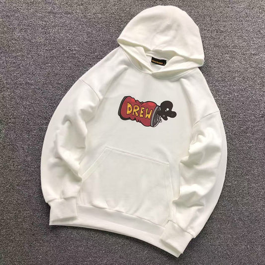 MOLETOM CANGURU Drew House Drippy Smiley — frente