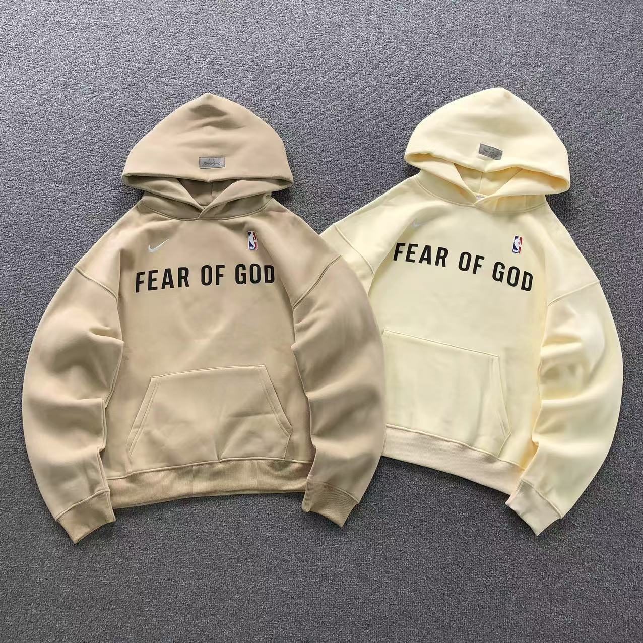 MOLETOM CANGURU Nike Fear Of God NBA — frente