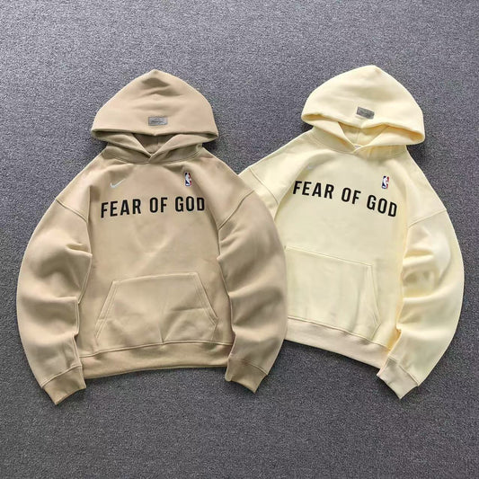 MOLETOM CANGURU Nike Fear Of God NBA — frente