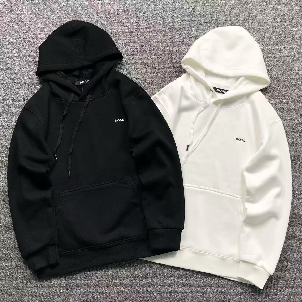 MOLETOM CANGURU Boss Basic Logo — frente