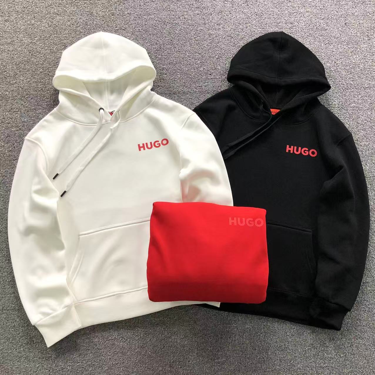 MOLETOM CANGURU Boss Logo Classic — frente