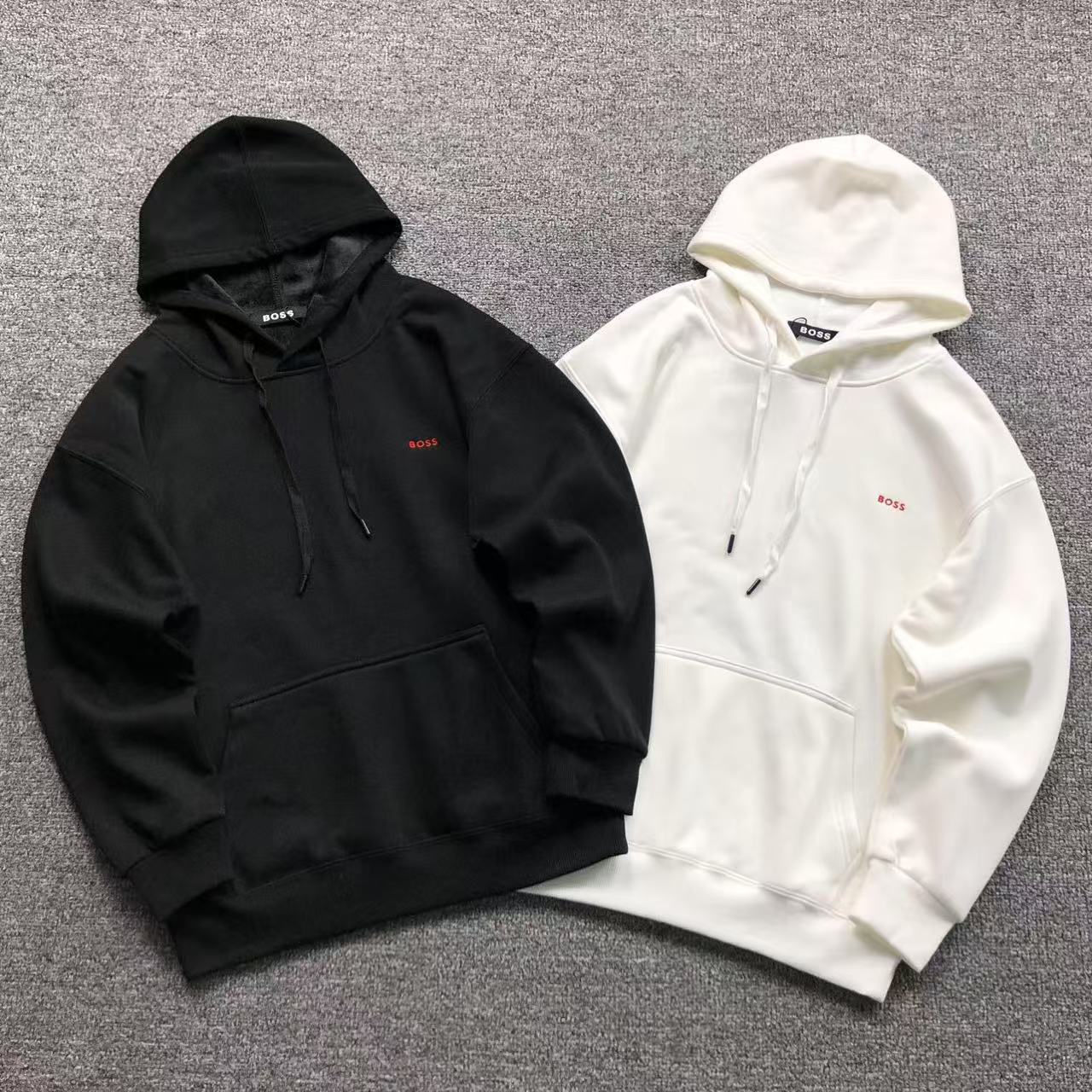 MOLETOM CANGURU Boss Signature Classic — frente