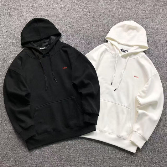 MOLETOM CANGURU Boss Signature Classic — frente