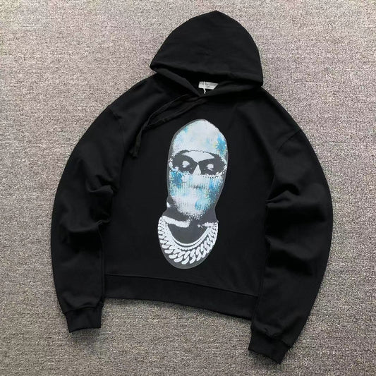 MOLETOM CANGURU Ski Mask Chains Core — frente