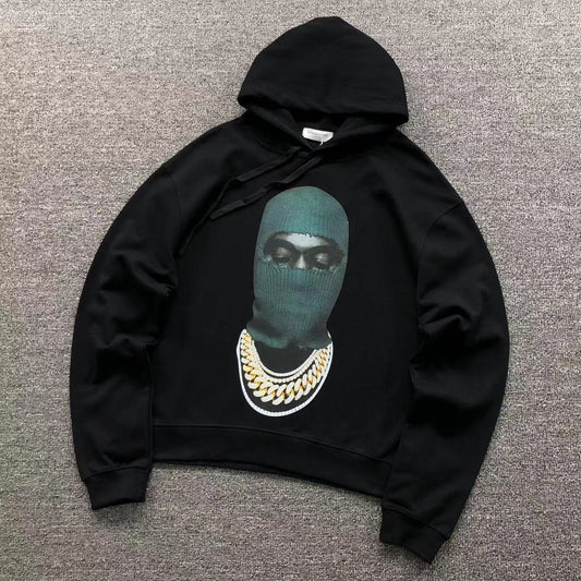 MOLETOM CANGURU Ski Mask Chains Prime — frente