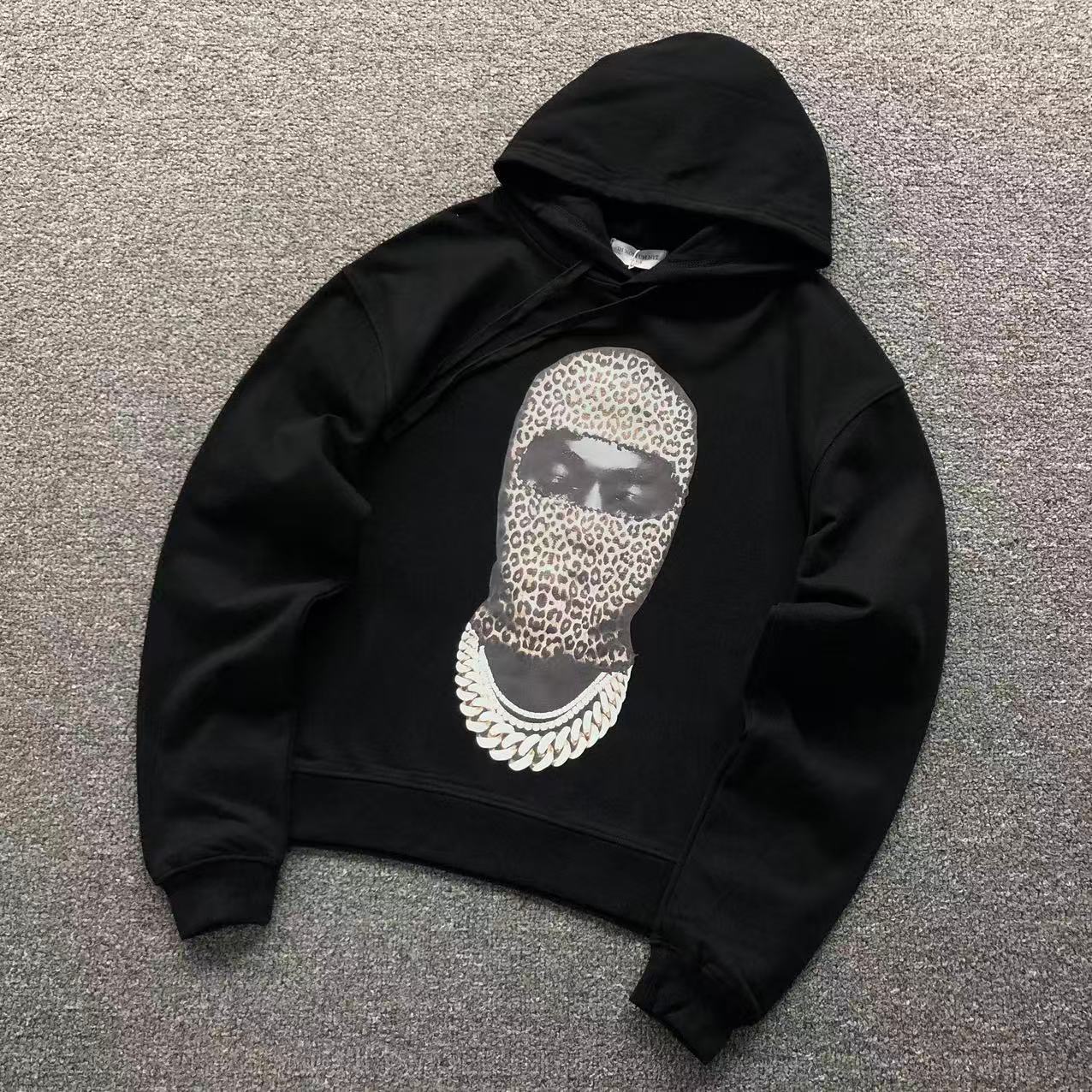MOLETOM CANGURU Ski Mask Chains Vault — frente