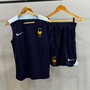 Conjunto de Time França Regata Tailandesa