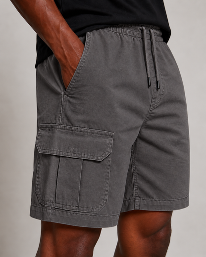 SHORT SARJA CARGO CINZA CHUMBO