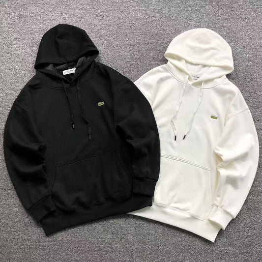MOLETOM CANGURU Lacoste Classic Croc — frente