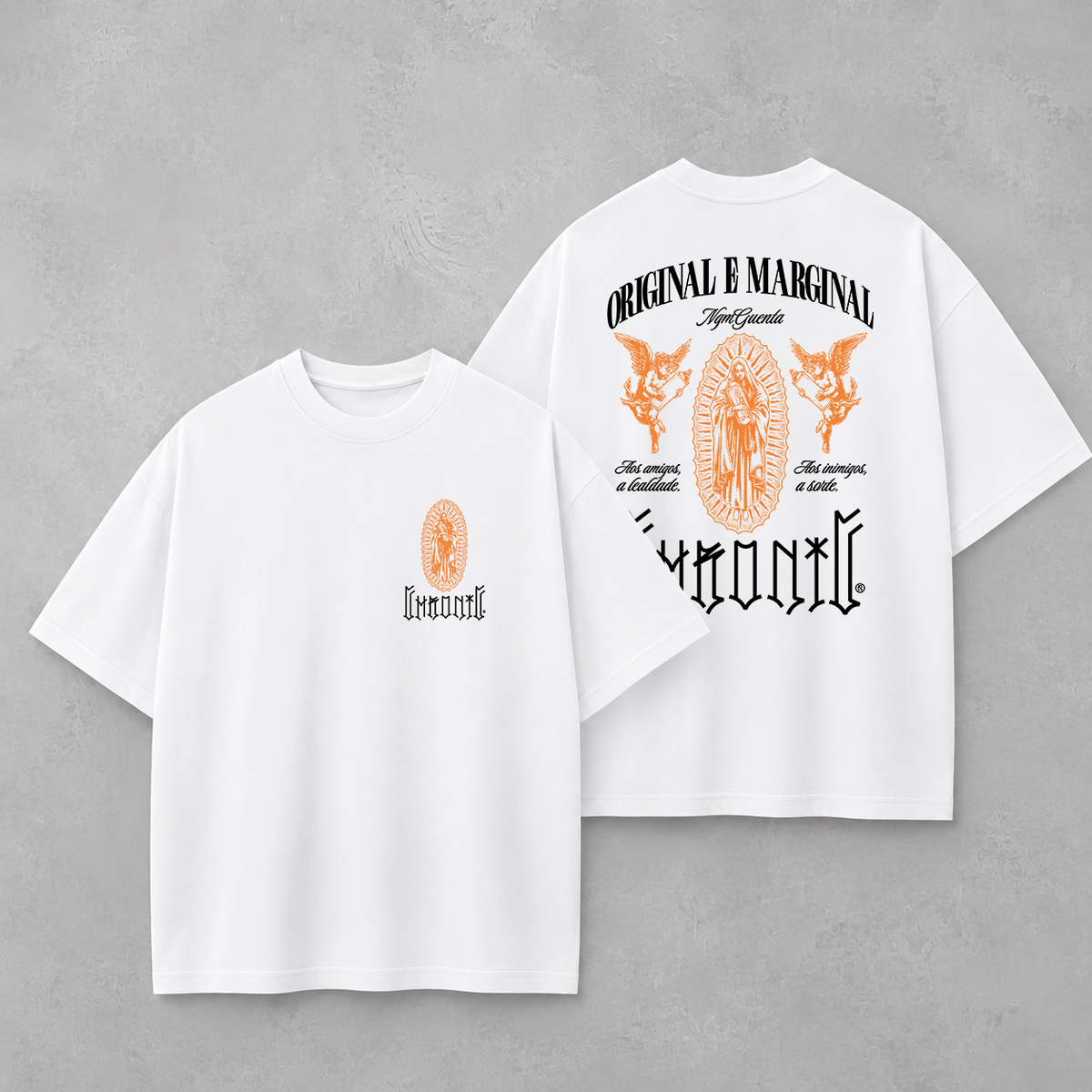 Camisa Chronic Virgem Anjos — detalhe
