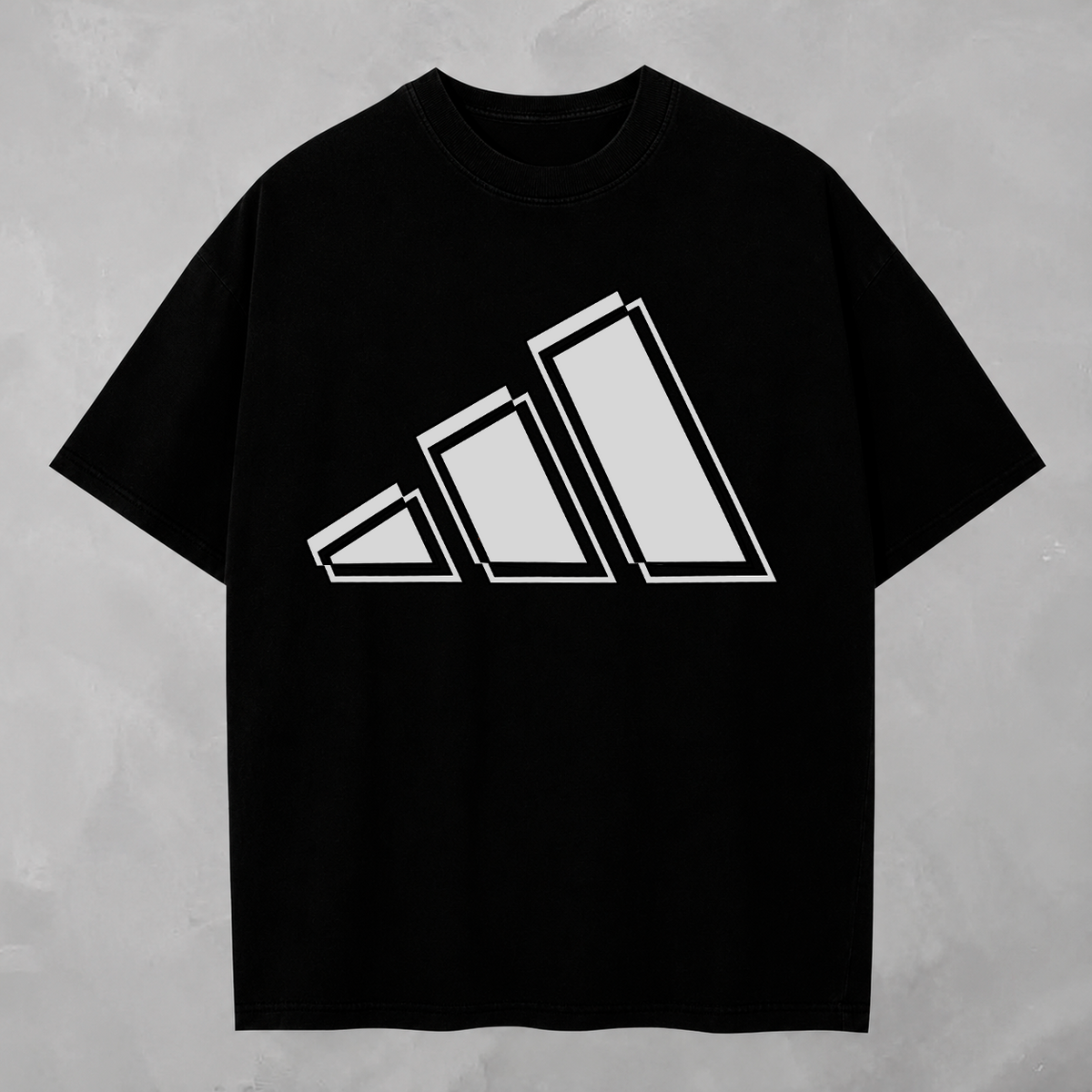 Camisa Adidas Triple Stripe — detalhe