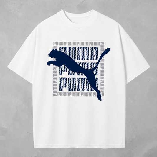 Camisa Puma Jump Cat — detalhe