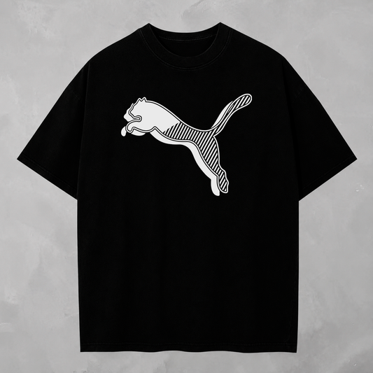Camisa Puma Big Cat Stripes — detalhe
