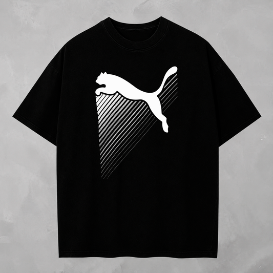 Camisa Puma Leaping Cat Rays — detalhe