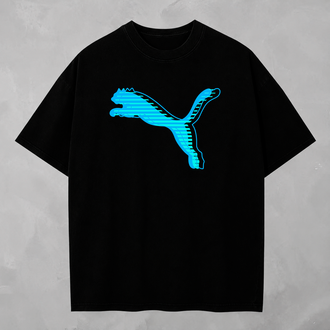 Camisa Puma Glitch Jump — detalhe