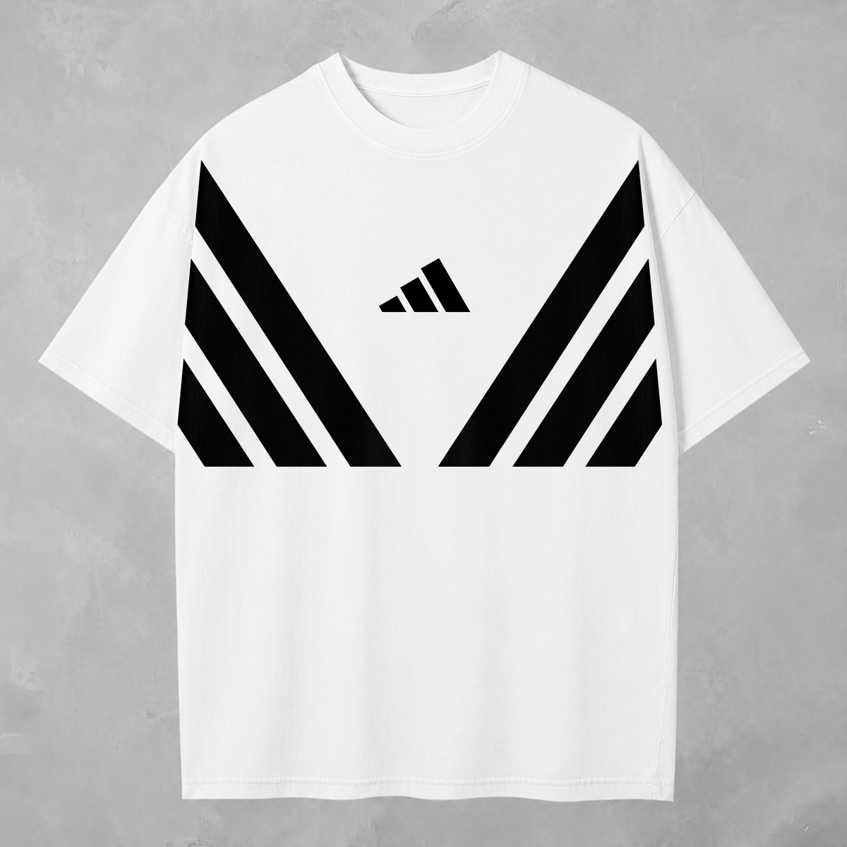 Camisa Adidas Chevron Stripes — detalhe