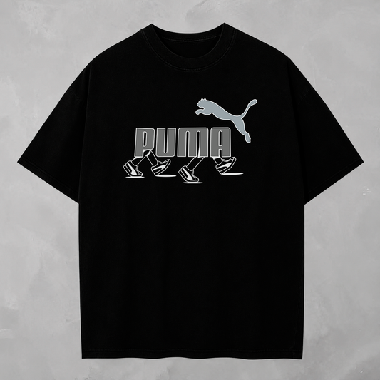 Camisa Puma Walking Cat — detalhe