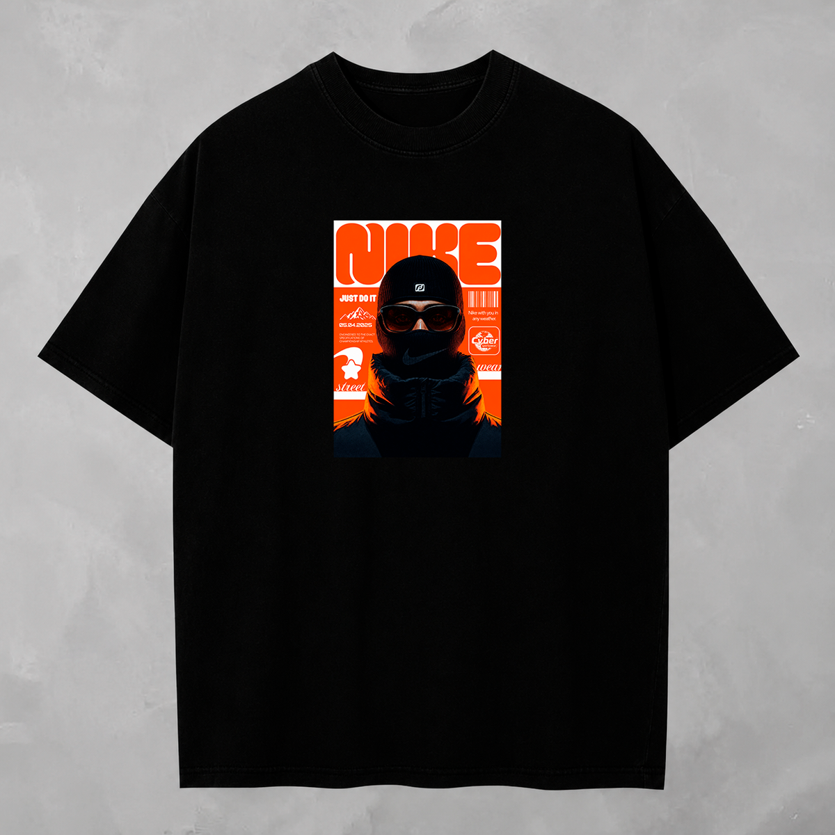 Camisa Nike Balaclava Poster — detalhe
